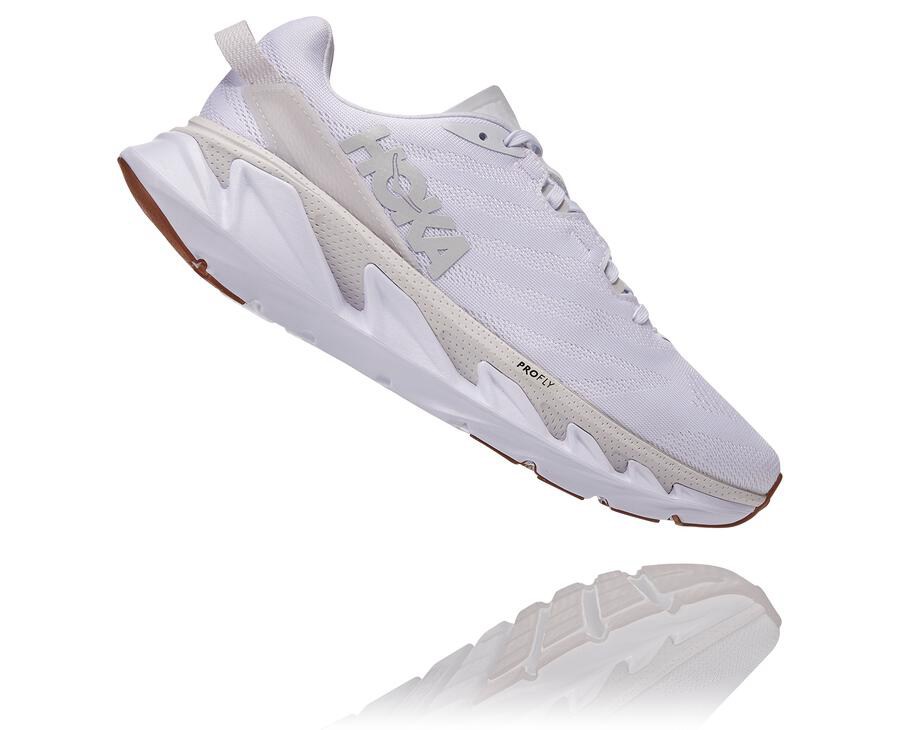 Hoka One One Mens Walking Shoes - Elevon 2 - White - ERSA87429